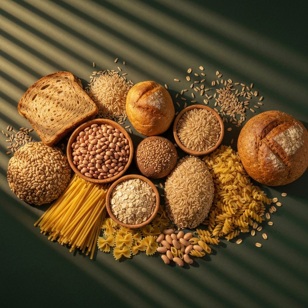 Whole grains and carbohydrate sources